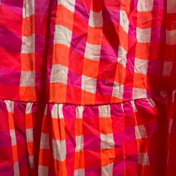 SZ block prints x J. Crew tiered beach dress NWOT size medium - Picture 6 of 16